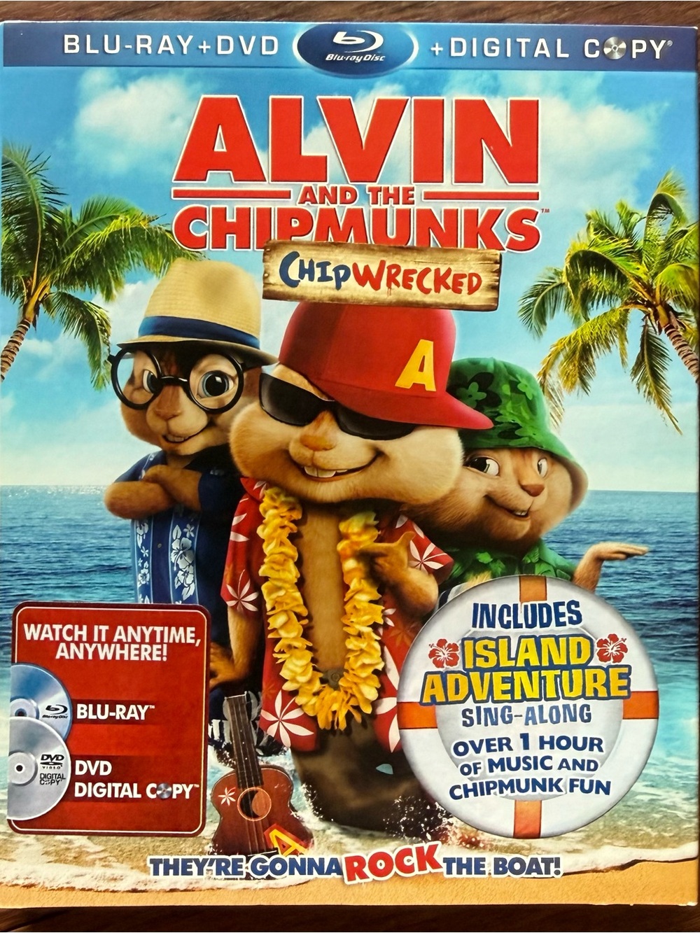 Alvin and the Chipmunks: Chipwrecked Blu-ray + DVD
